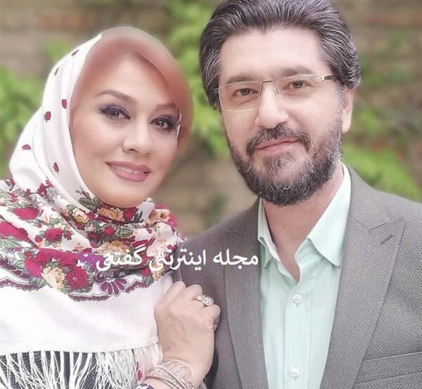 عکس امیرحسین مدرس و همسرش