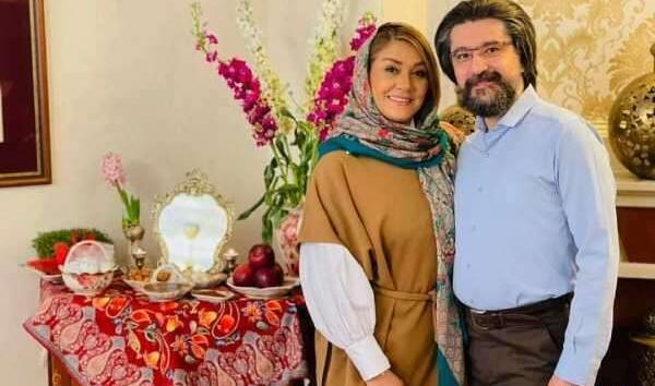 عکس امیرحسین مدرس و همسرش