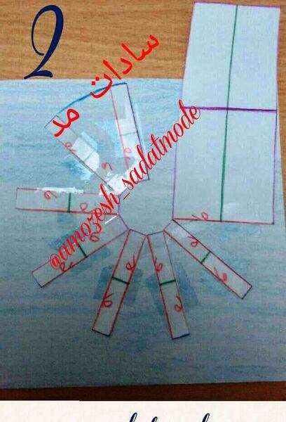 عکس دامن ترک حلزونی