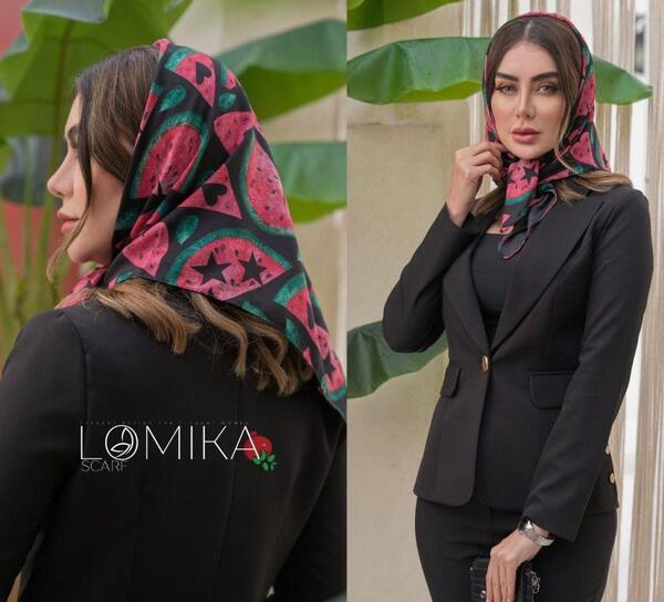 عکس روسری یلدایی