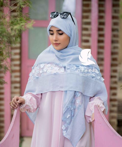 عکس شال آبی