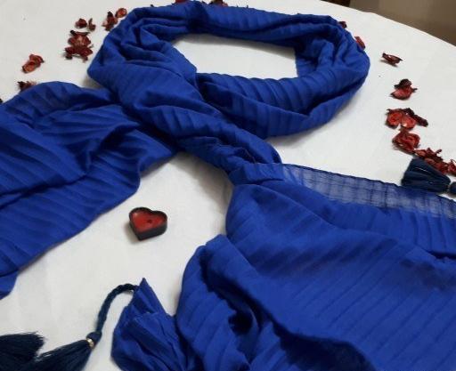 عکس شال آبی