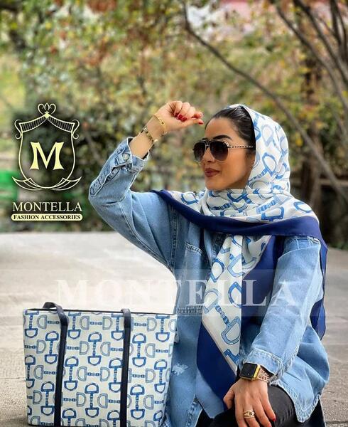 عکس شال آبی