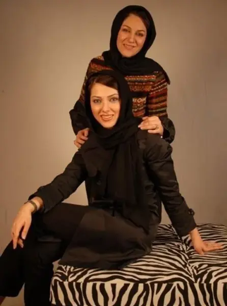 عکس لیلا اوتادی و مادرش
