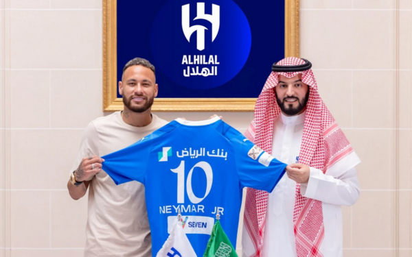 عکس نیمار جونیور در الهلال