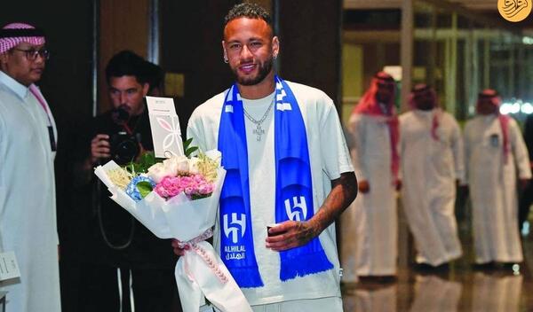 عکس نیمار جونیور در الهلال