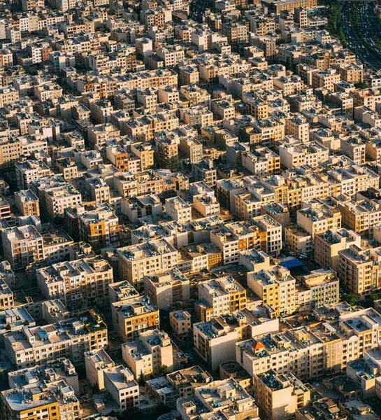 عکس ساختمان از بالا
