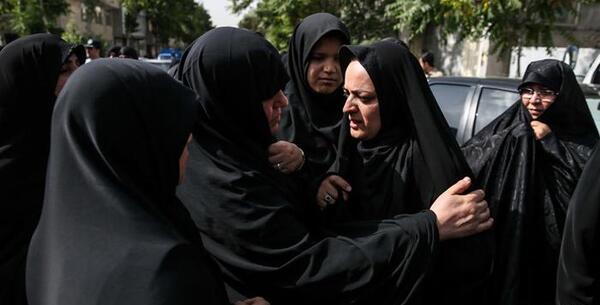 عکس همسر شهید بابایی