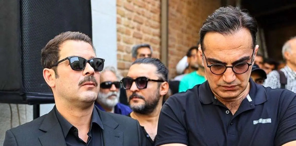 عکس تبلیغاتی پژمان بازغی