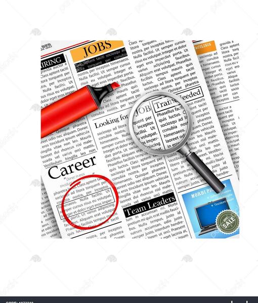 عکس ذره بین روی کاغذ