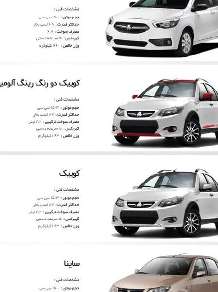 عکس صفحه ثبت نام ایران خودرو