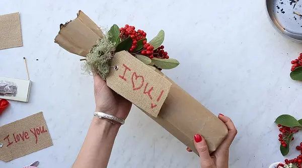 عکس ایده برای تزیین کادو ولنتاین
