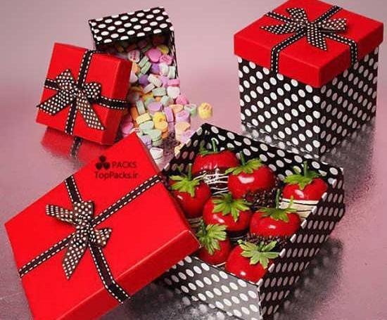 عکس ایده برای تزیین کادو ولنتاین
