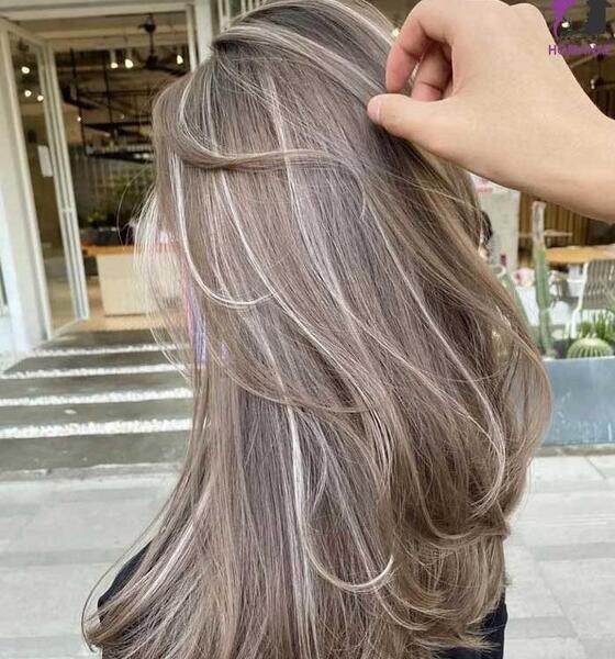 عکس رنگ مو جدید با دکلره