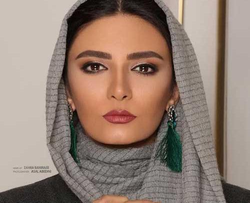 عکس بازیگر نقش ژیلا در مانکن