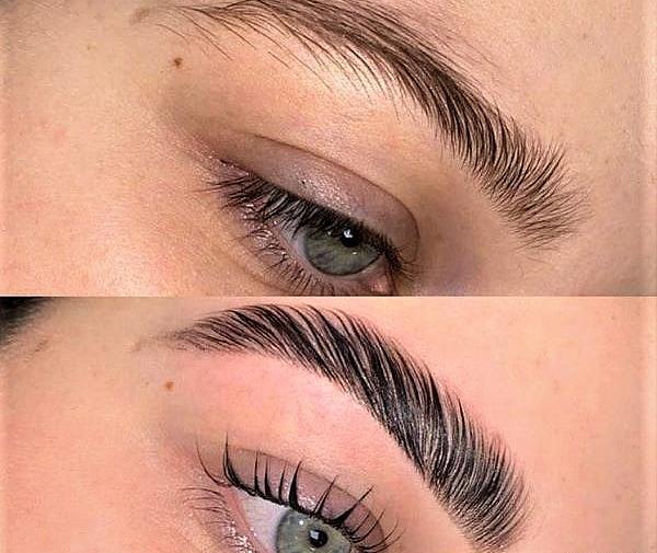 عکس فانتزی لیفت مژه و ابرو