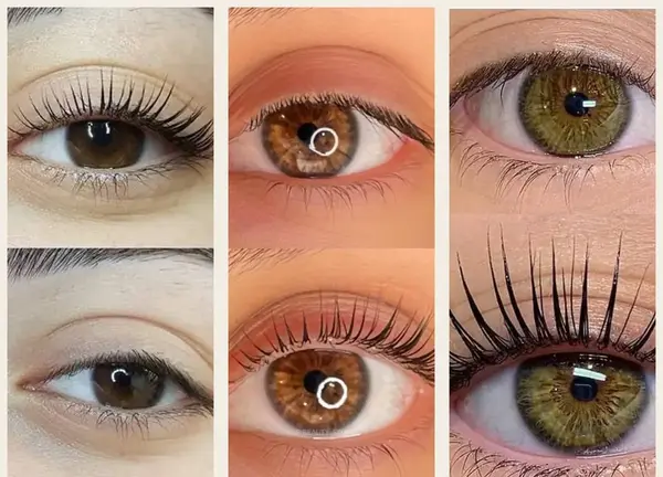 عکس فانتزی لیفت مژه و ابرو