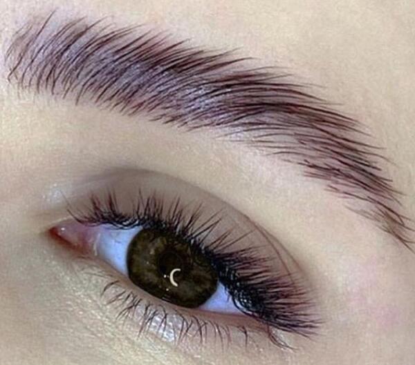 عکس فانتزی لیفت مژه و ابرو