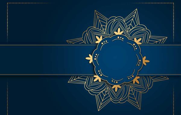 عکس پس زمینه آبی طرح دار