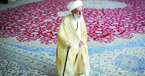 عکس همسر جدید آیت الله جنتی