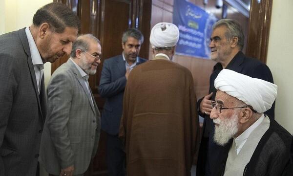 عکس همسر جدید آیت الله جنتی