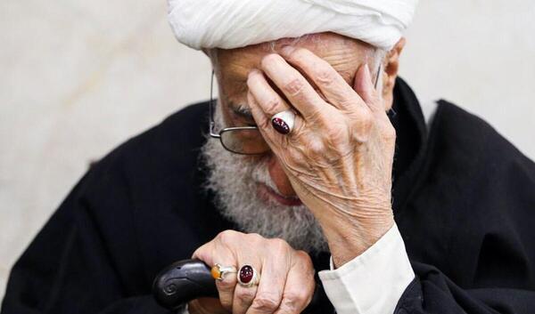عکس همسر جدید آیت الله جنتی