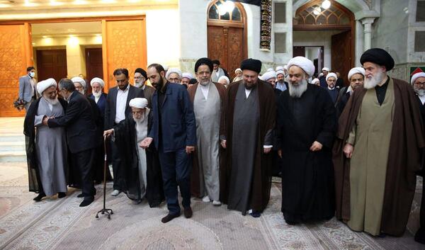 عکس همسر جدید آیت الله جنتی