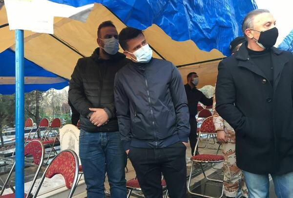عکس خاکسپاری علی انصاریان