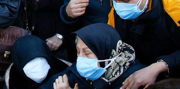 عکس خاکسپاری علی انصاریان