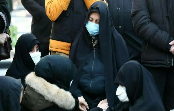 عکس خاکسپاری علی انصاریان