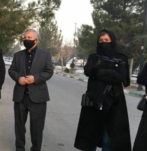 عکس خاکسپاری علی انصاریان