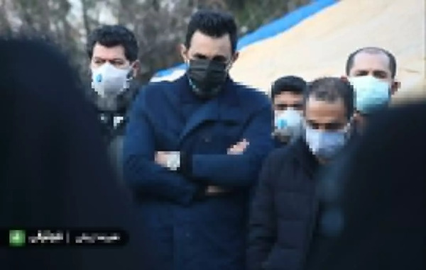 عکس خاکسپاری علی انصاریان