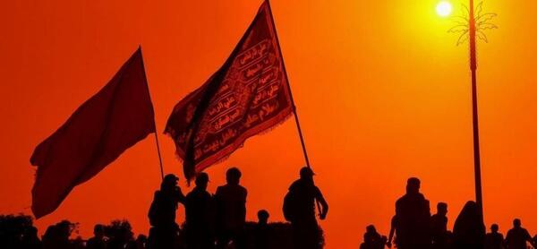 عکس شب پیاده روی