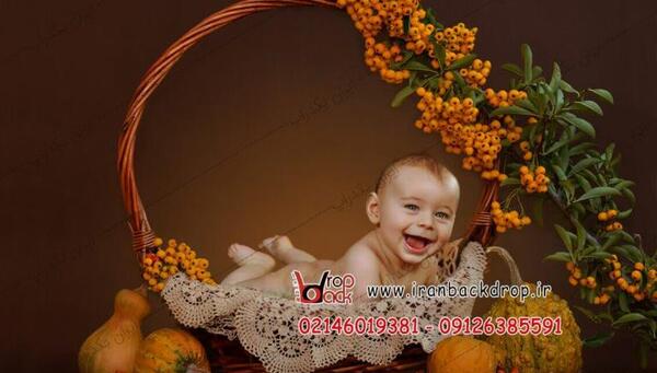 عکس کودک پاییز
