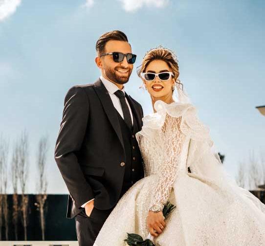 عکس عروس و داماد برای کلیپ