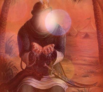 عکس نوشته سقای حسین سید و سالار نیامد