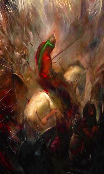 عکس نوشته سقای حسین سید و سالار نیامد