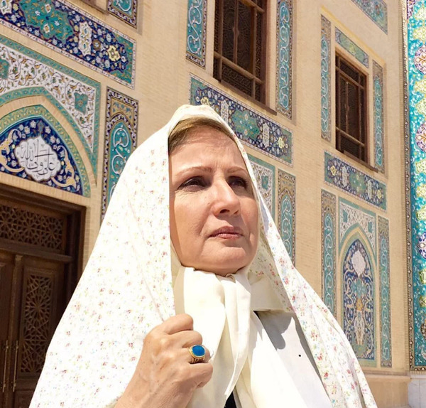 عکس زهرا سعیدی باهمسرش