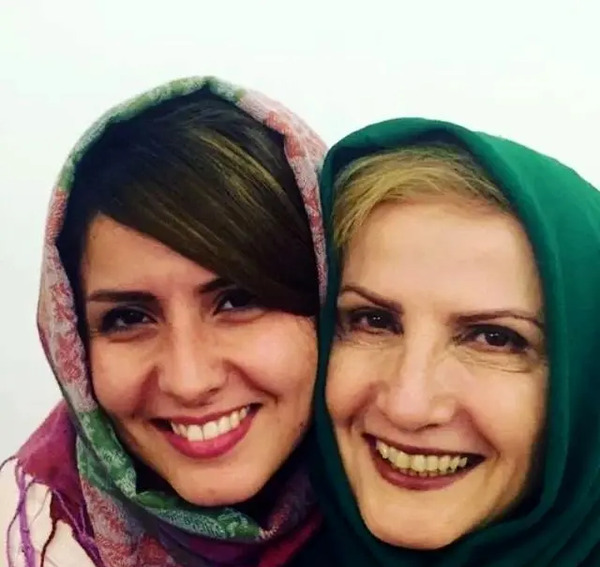 عکس زهرا سعیدی باهمسرش