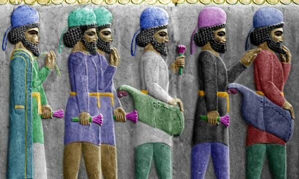 عکس تخت جمشید بازسازی شده