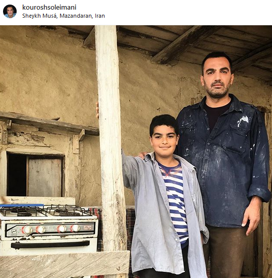 عکس کوروش سلیمانی در بچه مهندس