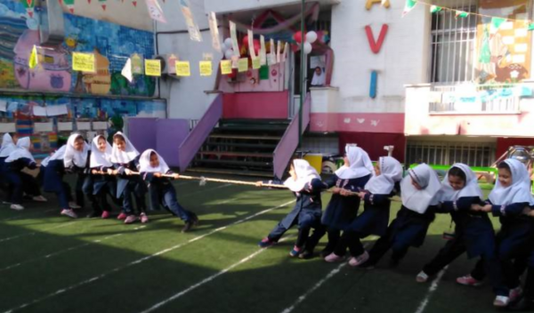عکس بازی طناب