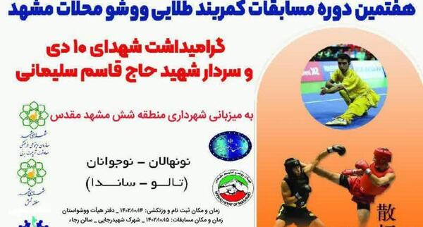 عکس کمربند طلایی ووشو