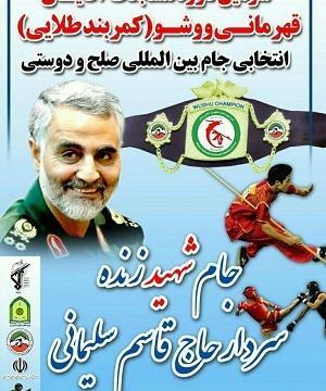 عکس کمربند طلایی ووشو