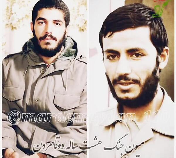 عکس شهید حججی و ابراهیم هادی