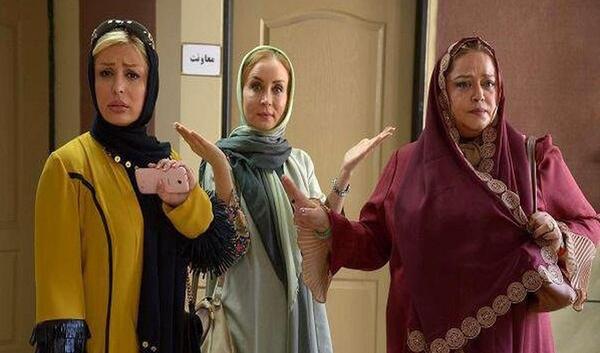 عکس پای نیوشا ضیغمی در فیلم در چشم باد