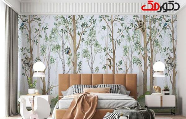 عکس کاغذ دیواری اتاق