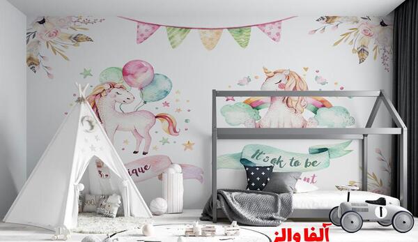 عکس کاغذ دیواری اتاق