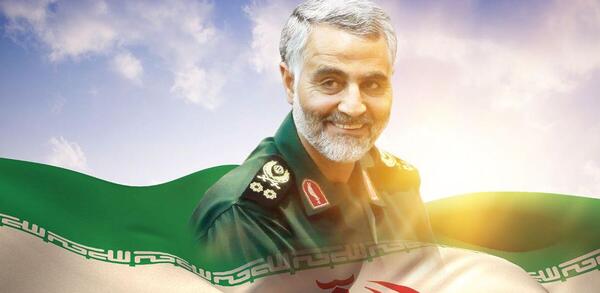 عکس نوشته قاسم سلیمانی با کیفیت بالا