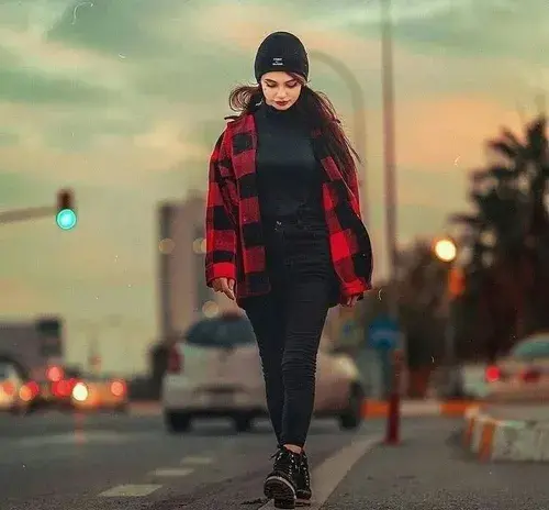 ژست عکس شاخ دخترانه